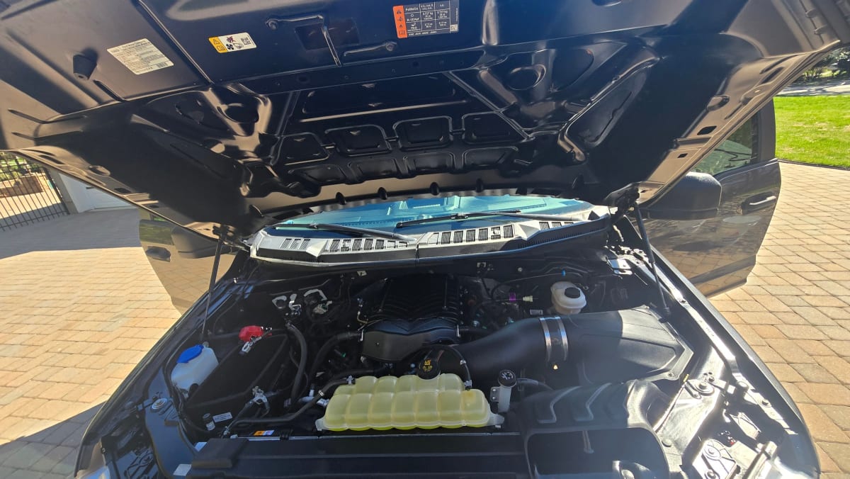 Engine bay, cleaned and dressed by Jarets Detailing, Manchester